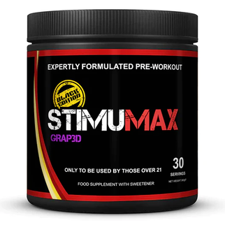 StimuMAX Black Edition Preworkout by Strom Sports Nutrition